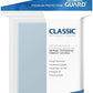 Ultimate Guard Clear Classic Standard Size Soft Sleeves 100 ct Card Sleeves Individual Pack