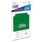 Ultimate Guard Green Card Dividers (10) Standard Size Individual Pack