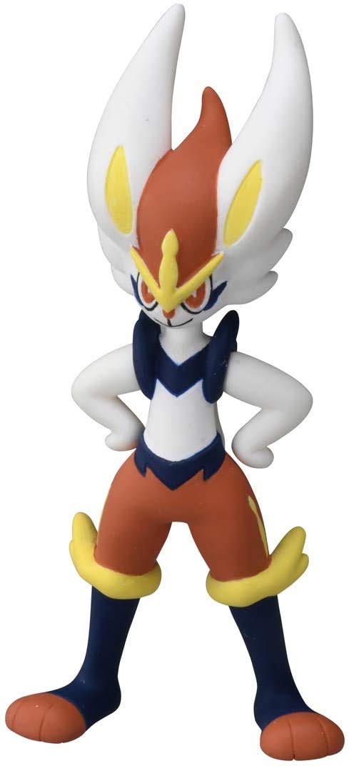 Takara Tomy Pokemon Moncolle Cinderace MS-35 2 Inch Figurine