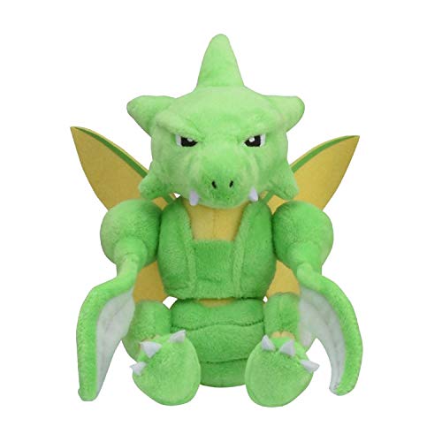 Pokemon Center: Sitting Cuties: Scyther Plush # 123 -  Generation 1 - 6 In
