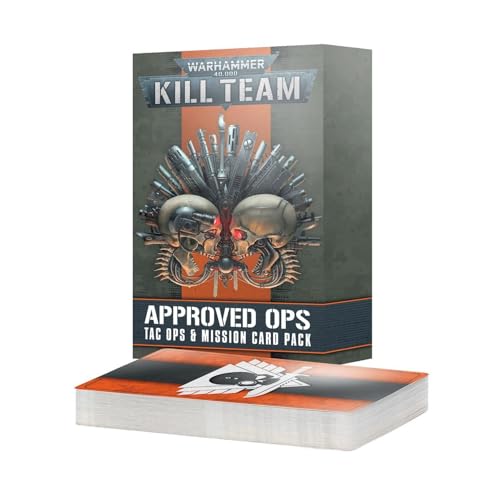 Games Workshop - Warhammer 40K Kill Team - Approved Ops: Tac Ops & Mission Card Pack