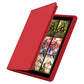 Ultimate Guard Quad Row Zipfolio Xenoskin Card Sleeves, Red
