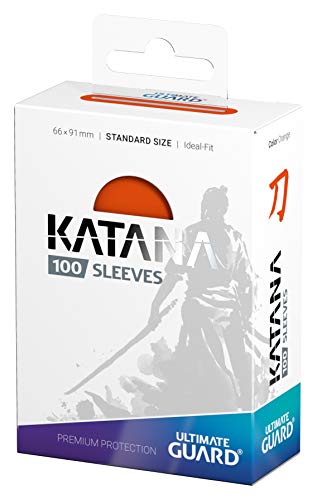 Ultimate Guard Katana Sleeves Standard Size Orange (100)