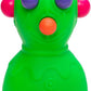 Schylling NeeDoh Panic Pete - Sensory Squeeze Toy - Popping Eyes, Ears & Nose - 4" Tall - Color May Vary (Pack of 1)