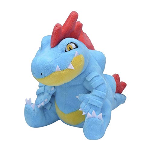 Pokemon Center: Sitting Cuties: Feraligatr Plush # 160 -  Generation 2 - 6 In