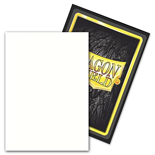 Dragon Shield Dual Matte Mini Japanese Snow White 60 ct Card Sleeves Individual Pack