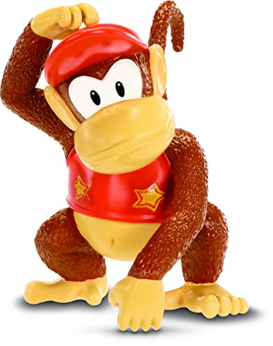 Sanei Boeki FCM-032 Super Mario Figure Collection, Diddy Kong, Brown