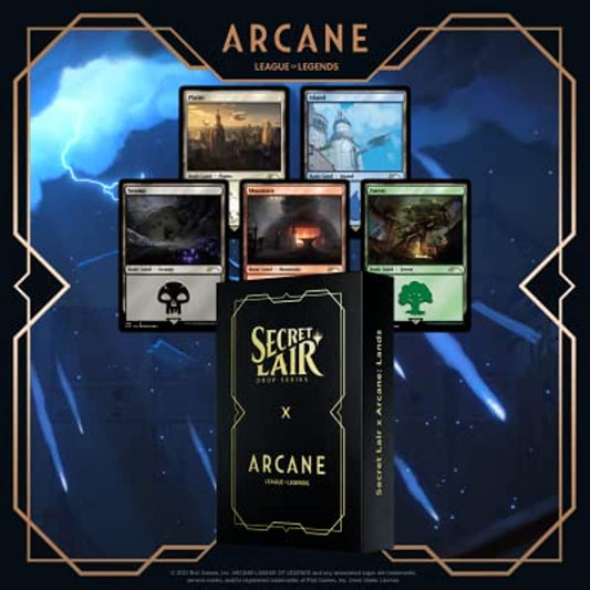 Magic: The Gathering Secret Lair: x Arcane Lands (Non-Foil)