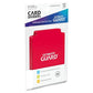 Ultimate Guard Red Card Dividers (10) Standard Size Individual Pack