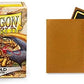 Dragon Shield 100ct Standard Card Sleeves Display Case (10 Packs) - Matte Gold