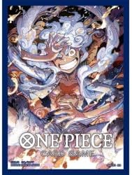 BANDAI: ONE Piece CCG: Card Gaming Sleeves Pack: Mokey D. Luffy (70ct)