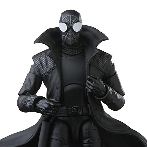 Marvel Legends Series Spider-Man 60th Anniversary Spider-Man Noir and Spider-Ham 6-inch Action Figures, 2 Accessories
