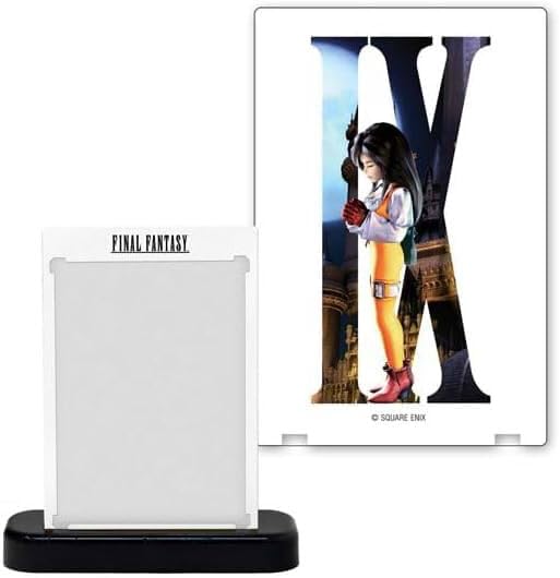 Ultra PRO ONE-TOUCH Edge Magnetic Card Holder – Final Fantasy Garnet Design – Trading Card Storage Case