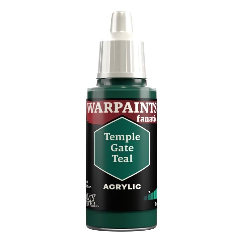 The Army Painter: Warpaints:  Fanatic: Temple Gate Teal