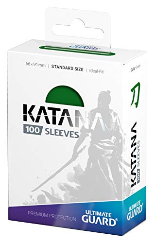 Ultimate Guard Katana Sleeves Standard Size Green (100)