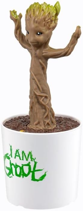 eKids Guardians of the Galaxy Baby Groot Figure with Built-in Song, Dancing Groot Moves Along to ‘I Want You Back’ by The Jackson 5
