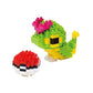 Nanoblocks Mini Blocks Pokemon 169 Piece Building Sets - Caterpie