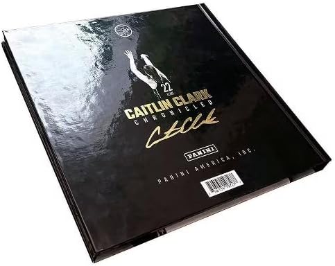 2025 Panini Caitlin Clark Chronicled Trading Card Collection and Keepsake (Look for The Exclusive Red Holo and Red Cracked Ice Parallels)