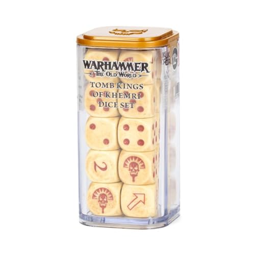 Games Workshop - The Old World - Tomb Kings of Khemri - Tomb Kings of Khemri Dice Set