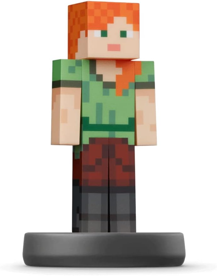 NIntendo amiibo - Steve + Alex 2-pack - Minecraft Super Smash Bros. Series (Nintendo Switch)