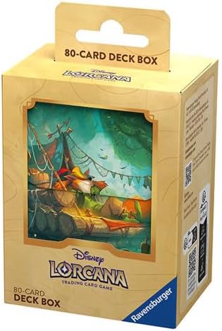 Lorcana Robin Hood 80+ Deck Box