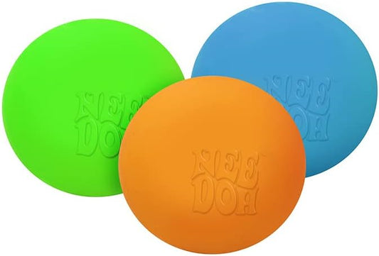 Schylling NeeDoh Teenie - Sensory Fidget Toy - 3 Mini Groovy Globs in Assorted Colors - Ages 3 to Adult