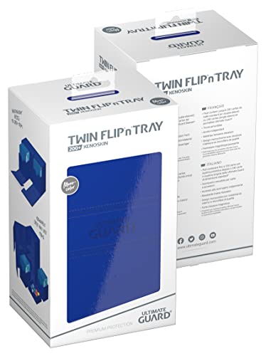 Ultimate Guard Twin Flip`n`Tray 200+ Monocolor Blue