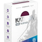 Ultimate Guard Katana Card Sleeves, 100 Standard Size TCG Sleeves, 66 x 91mm, Radiant Plum Back, Tournament Sleeves, No PVC & Acid-Free, High Clarity