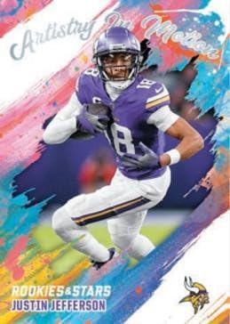 2025 Panini Rookies & Stars Football 6-Pack Hobby Blaster Trading Card Box (1 Autograph or Memorabilia Card Per Box)