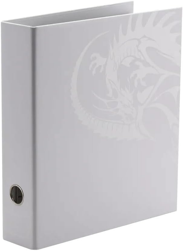 Arcane Tinmen - Dragon Shield Card Binder – Sanctuary Slipcase: White – Card Games - Compatible with Pokemon, Yugioh, Magic The Gathering, MTG TCG OCG & Hockey Cards