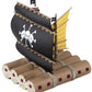 ONE PIECE Grand Ship Collection Marshall D. Teach's Pirate Ship Plastic Model