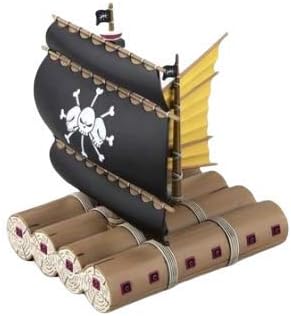 ONE PIECE Grand Ship Collection Marshall D. Teach's Pirate Ship Plastic Model