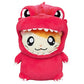 Sanei Boeki Godjham-kun Plush Toy, Red (S) Height 5.3 inches (13.5 cm)
