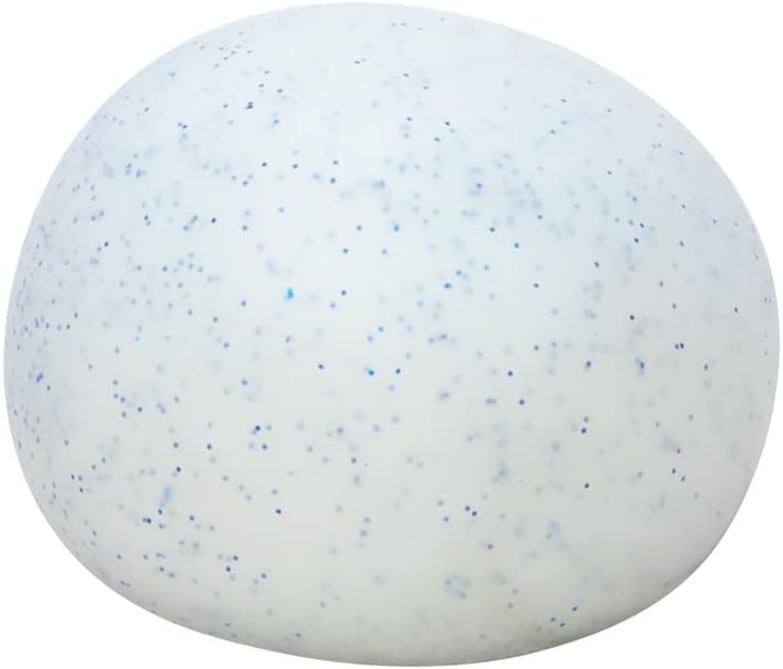 Schylling Snowball Crunch NeeDoh Stress Ball Toy