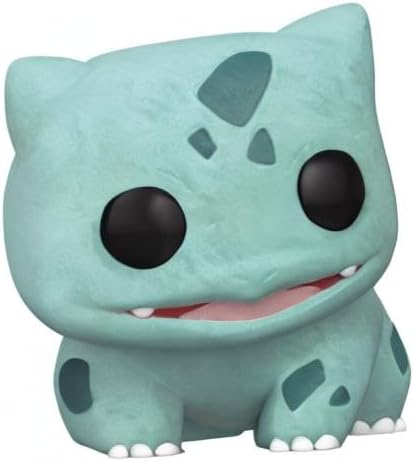 Funko Pop! Games: Pokémon - Flocked Bulbasaur Vinyl Figure, Spring Convention Exclusive