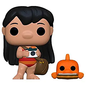 Funko POP & Buddy: Lilo & Stitch - Lilo with Pudge,Multicolor,Standard