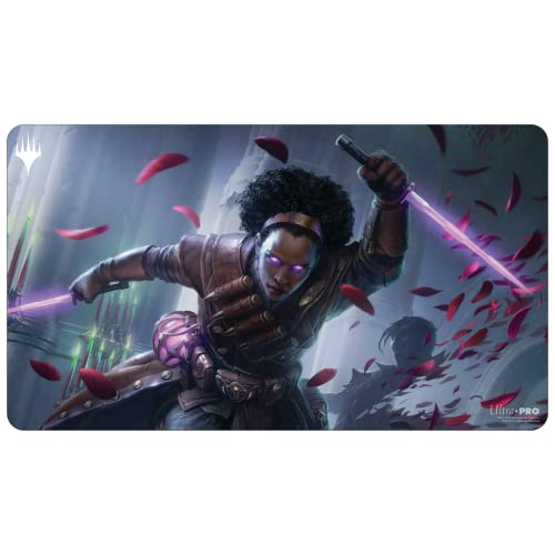 Ultra Pro Magic: The Gathering - Innistrad Crimson Vow Playmat B Featuring Kaya, Geist Hunter - Great for Card Games and Battles Against Friends and Enemies, Perfect for at Home Use As a Mousepad for PC