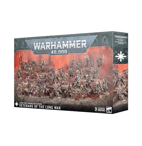 Games Workshop - Warhammer 40K - Chaos Space Marines - Battleforce - Veterans of the Long War