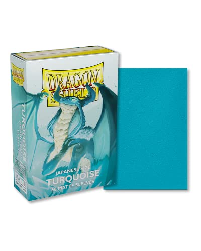 Arcane Tinmen Dragon Shield Japanese Sleeves - Matte Turquoise (60ct)