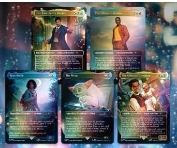 MTG Secret Lair: Secret Lair x Dr Who: Regeneration Foil Edition