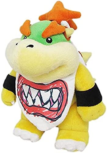 Little Buddy Super Mario All Star Collection 1424 Bowser Jr. Stuffed Plush, 8"