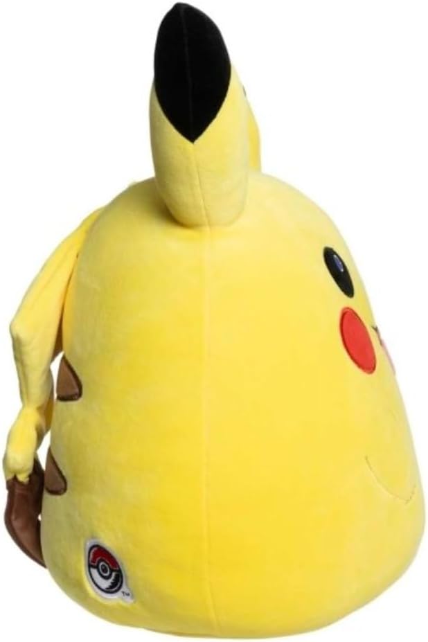 Squishmallows Pokemon Center Exclusive 12-Inch Winking Pikachu Stuffed Animal Plush Toy (Winking Pikachu)