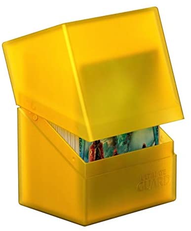 Ultimate Guard 80+ Boulder Deck Case - Amber