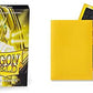 Dragon Shield 60ct Japanese Mini Card Sleeves Display Case (10 Packs) - Matte Yellow