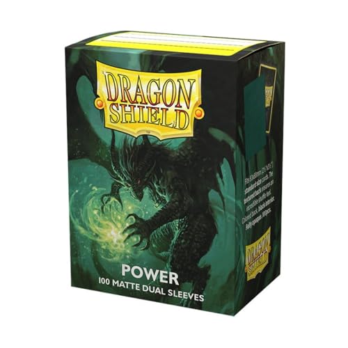 Dragon Shield: 100ct Standard Size Dual Matte Power Sleeves
…