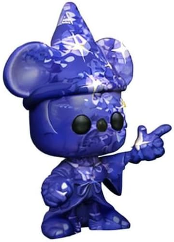 Funko Pop! Disney: Fantasia 80th Anniversary - Artist Series Mickey 1 Vinyl Figure, Blue