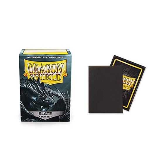 Dragon Shield Matte Slate Standard Size 100 ct Card Sleeves Individual Pack