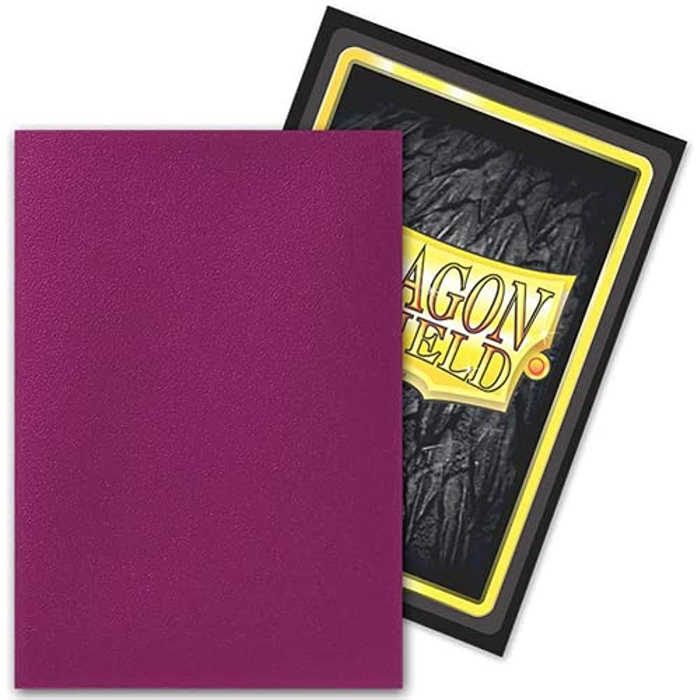 Dragon Shield  Matte Japanese Dual Wraith Alaria: Righteous Wraith (Purple) 100 CT Japanese Size Card Sleeves - MTG Card Sleeves Smooth & Tough - Compatible with Pokemon & Magic The Gathering