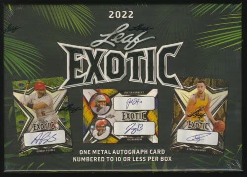 2022 Leaf Exotic Multi Sports Edition Hobby Box