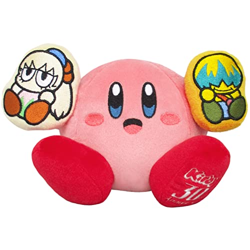 Sanei Boeki Kirby 30th Plush Toy, Tiff And Tuff, Height 4.3 Inches (11 cm)